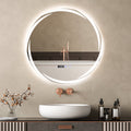 ELECWISH LED Lighted Bathroom Vanity Mirror Dimmable and Anti-Fog Wall Mirror