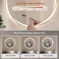 ELECWISH LED Lighted Bathroom Vanity Mirror Dimmable and Anti-Fog Wall Mirror