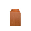 Modway Scenic 48" Single Sink Compatible (Not Included) Bathroom Vanity Cabinet in Cherry Walnut