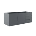 Modway Vitality 48" Double or Single Sink Compatible (Not Included) Bathroom Vanity Cabinet in Gray