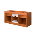 Modway Scenic 48" Single Sink Compatible (Not Included) Bathroom Vanity Cabinet in Cherry Walnut